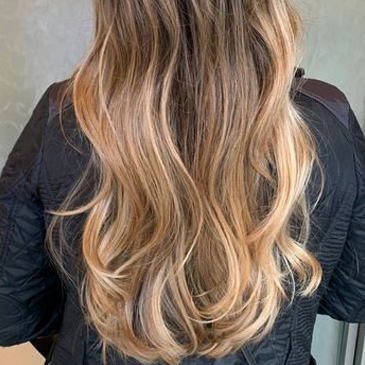 Balayage and Highlights Hair Style in Markham